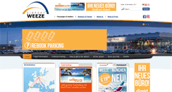 Desktop Screenshot of airport-weeze.de