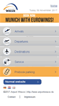 Mobile Screenshot of airport-weeze.de